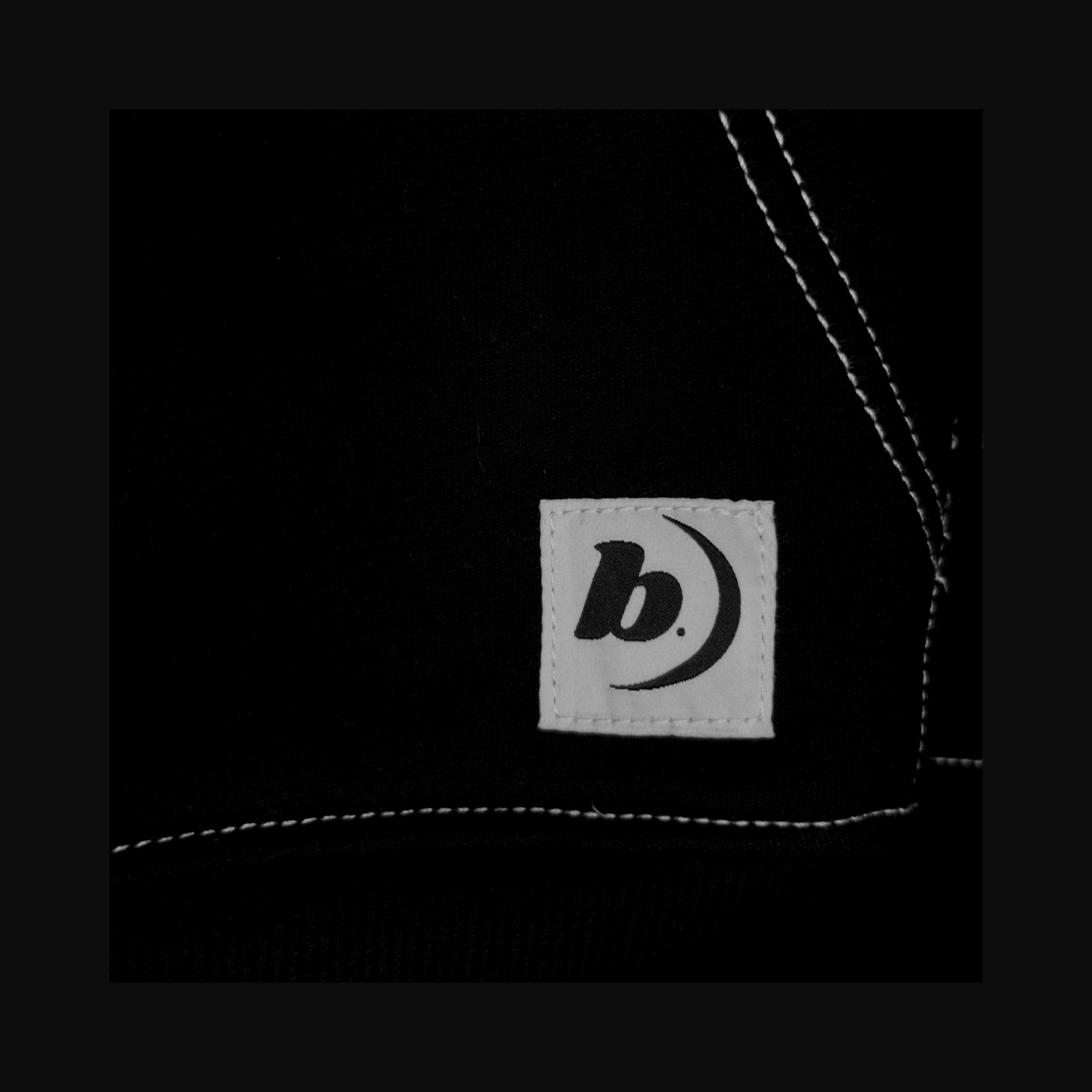 CONTRAST STITCH HOODIE